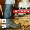 image:imageDUNLOP C762933 S5 PUROFORT Unisex Adult Long Shaft Wellington BootsClear