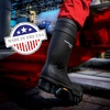 image:imageDUNLOP Explorer Full Safety with Vibram Sole  Work boots for Men amp Women  Waterproof Safety boots with Steel Toe  Rubber boots with cold insulation  Chemical and Slip ResistantCharcoal