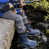 image:imageDUNLOP Kids Blizzard  Snow boots for Boys amp Girls  Made from PVC  Waterproof winter Rain boots with Soft Toe and Cold Insulation  PinkGreyBlack  Size 33Grey
