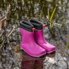 image:imageDUNLOP Kids Blizzard  Snow boots for Boys amp Girls  Made from PVC  Waterproof winter Rain boots with Soft Toe and Cold Insulation  PinkGreyBlack  Size 33Pink