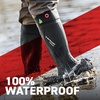 image:imageDUNLOP Purofort Full Safety  Lightweight Work boots for Men amp Women  Waterproof Safety boots with Steel Toe  Chemical and Slip Resistant with Tall Shaft  Black  Size 31617