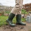 image:imageDunlop Flying Dee  Protective Footwear Unisex Calf Length PVC Short Wellington Boots 100 Waterproof and Chemical ResistantGreen