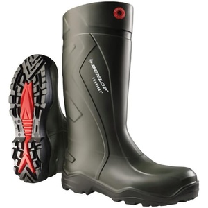 image:imageDUNLOP C762933 S5 PUROFORT Unisex Adult Long Shaft Wellington BootsDark Green Black