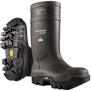 image:imageDUNLOP Explorer Full Safety with Vibram Sole  Work boots for Men amp Women  Waterproof Safety boots with Steel Toe  Rubber boots with cold insulation  Chemical and Slip ResistantCharcoal