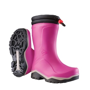 image:imageDUNLOP Kids Blizzard  Snow boots for Boys amp Girls  Made from PVC  Waterproof winter Rain boots with Soft Toe and Cold Insulation  PinkGreyBlack  Size 33Grey