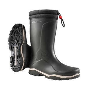 image:imageDUNLOP Kids Blizzard  Snow boots for Boys amp Girls  Made from PVC  Waterproof winter Rain boots with Soft Toe and Cold Insulation  PinkGreyBlack  Size 33Black