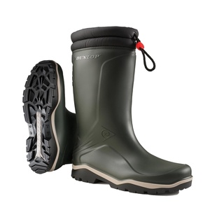 image:imageDUNLOP Kids Blizzard  Snow boots for Boys amp Girls  Made from PVC  Waterproof winter Rain boots with Soft Toe and Cold Insulation  PinkGreyBlack  Size 33Green