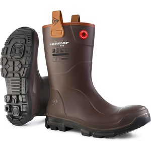 image:imageDUNLOP Purofort RigPRO  Waterproof work boots for Men amp Women  Rubber Boots  Chemical and Slip resistant  Size 9