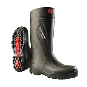 image:imageDunlop Purofort Waterproof Work Boots for Men  Lightweight Insulated Rubber Boots Slip Resistant  GreenBlack  316