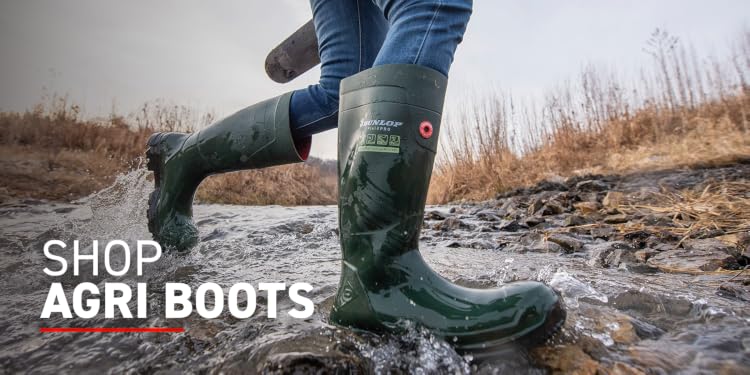 Dunlop Purofort Safety Work Boots – Composite Toe SRC Slip Resistant Waterproof Wellies