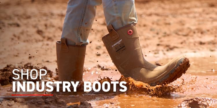 Dunlop Purofort Safety Work Boots – Composite Toe SRC Slip Resistant Waterproof Wellies