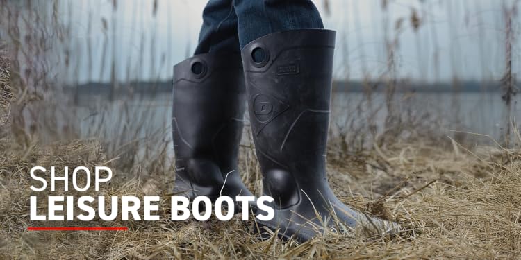 Dunlop Purofort Safety Work Boots – Composite Toe SRC Slip Resistant Waterproof Wellies